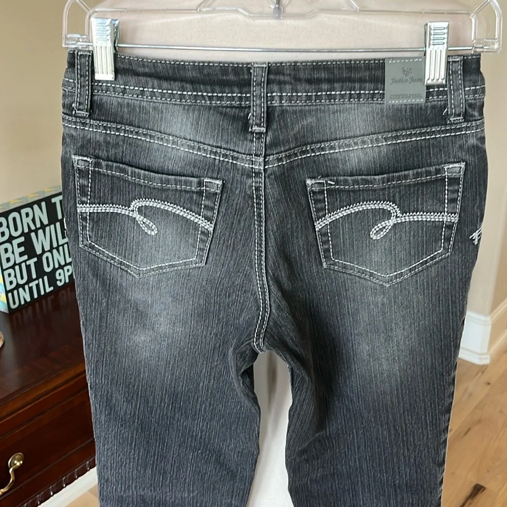 Jeans Justice Black Denim Simply Low